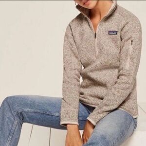Patagonia Better Sweater 1/4-Zip Fleece Jacket Women's SzS